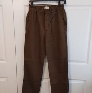 Aritzia Khaki Loose Pants